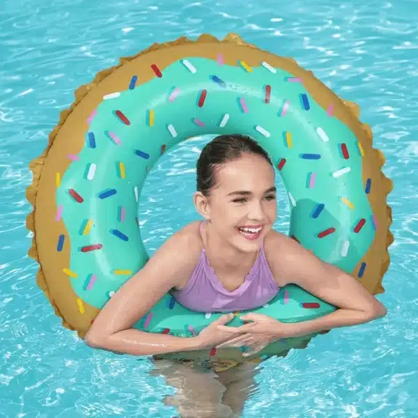 Bestway Sweet Donut Swim Ring Float 91cm - Image 2