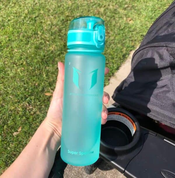 Super Sparrow Tritan Sports Bottle 750ml Matt Mint - Image 4