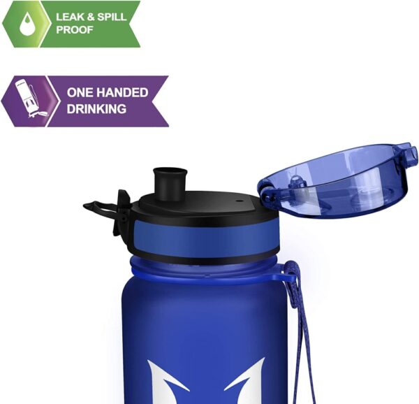 Super Sparrow Tritan Sports Bottle 1000ml Matt Methyl Blue - Image 2