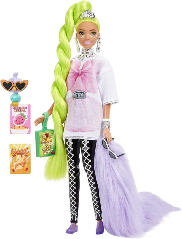 Barbie Extra Doll With Neon Green Hair - Image 3