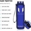 Super Sparrow Tritan Sports Bottle 750ml Matt Methyl Blue - Image 3