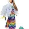 Barbie® Extra Doll #9 in Blue Ruffled Jacket with Pet Crocodile - Image 4