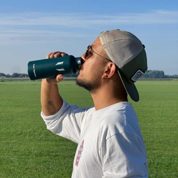 Super Sparrow Ultra-light Stainless Steel Water Bottle 750ml Jade - Image 2