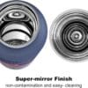 Super Sparrow Ultra-light Insulated Stainless Steel Water Bottle With Straw Lid 750ml Starry Purple - Image 4