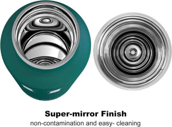 Super Sparrow Ultra-light Stainless Steel Water Bottle 750ml Dark Green - Image 3