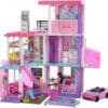 Barbie 60th Celebration Dreamhouse Playset With 2 Dolls, Car & More - Image 2