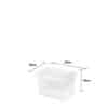 Crystal 7Ltr Plastic Storage Box with Lid