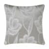 Cushion Jacquard Relief Queen Grey 50x50cm