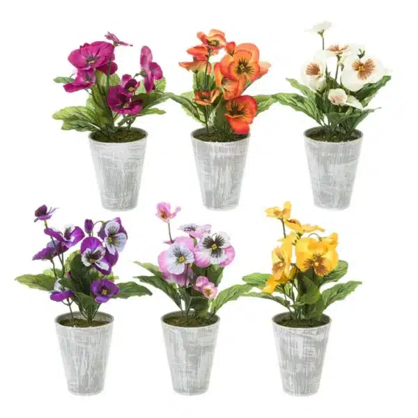 Plant Artificial Thought - Polyester 8 X 8 X 24cms
