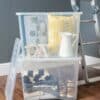 Crystal 80Ltr Plastic Storage Box  with Lid - Image 2