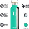 Vacuum Insulated Stainless Steel Water Bottle 750ml Emerald - Image 2