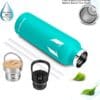 Vacuum Insulated Stainless Steel Water Bottle 1000ml Mint - Image 3
