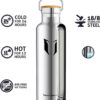 Vacuum Insulated Stainless Steel Water Bottle 750ml Stainless Steel - Image 2