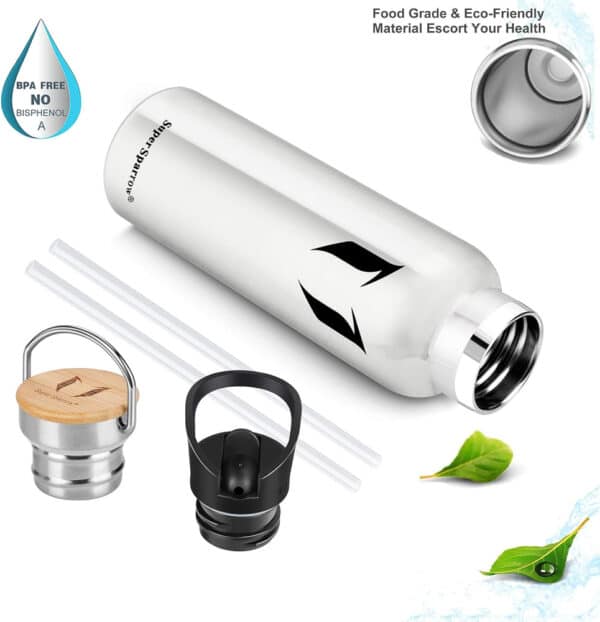 Vacuum Insulated Stainless Steel Water Bottle 750ml Stainless Steel - Image 3