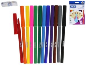 Milan 12 Coloring Felt Pens
