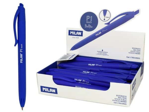 Milan P1 Touch Blue Ball Pen