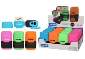 Milan Compact Sharpener & Eraser