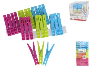 Plastic Clothespin X24 Pack