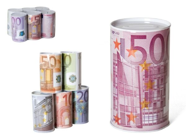 Tin Money Box 8x15 Cm