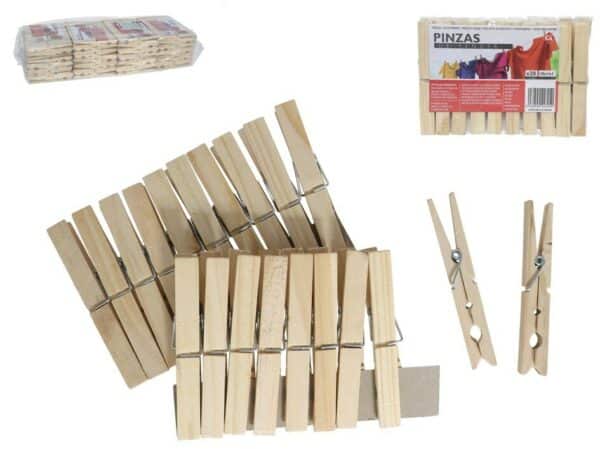 Clothespin Wooden X20 Pack