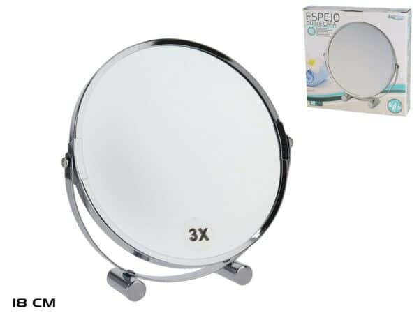 Round Magnifying Mirror 18cm