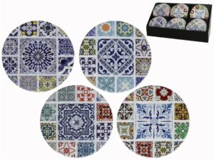 Ceramic Round Coaster 10.8cm Diameter