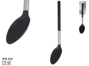 Kitchen Spoon Black 33.5x6cm