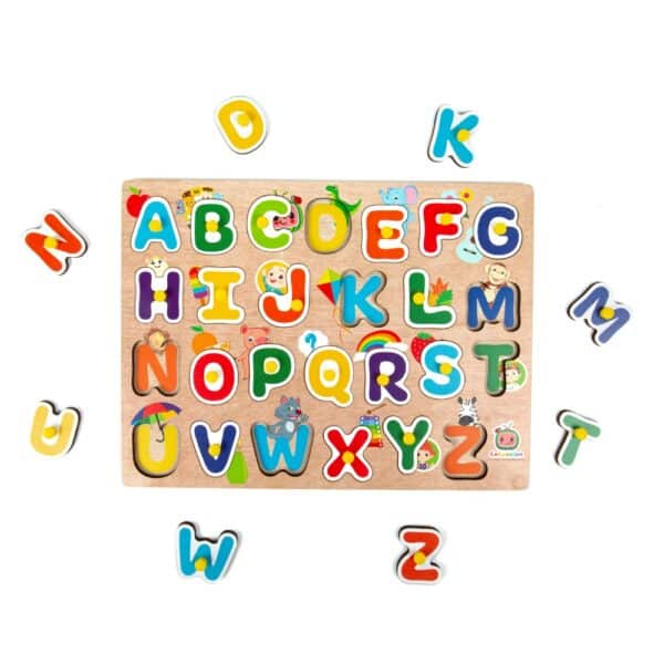 Cocomelon 3 Pack Wooden Peg Boards - Image 3