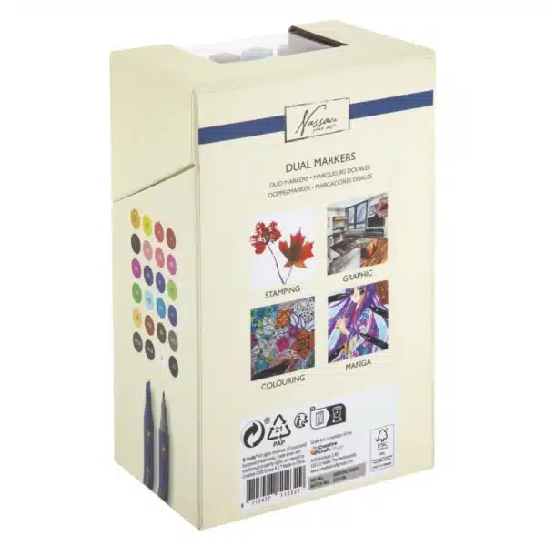 24 Pack Round Dual Markers - Image 2