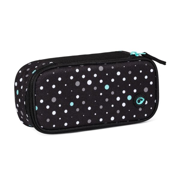 Bagmaster Pencil Case Supernova 23A Black/White/Cyan - Image 2
