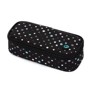 Bagmaster Pencil Case Supernova 23A Black/White/Cyan