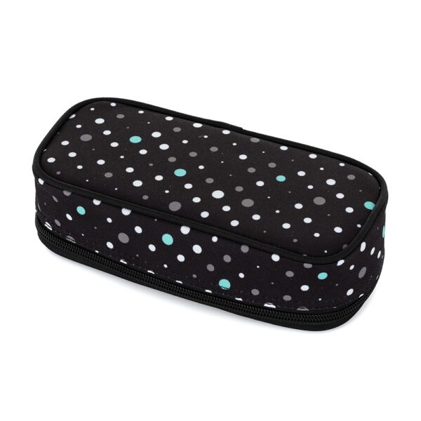Bagmaster Pencil Case Supernova 23A Black/White/Cyan - Image 3