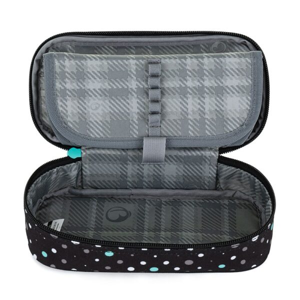 Bagmaster Pencil Case Supernova 23A Black/White/Cyan - Image 5