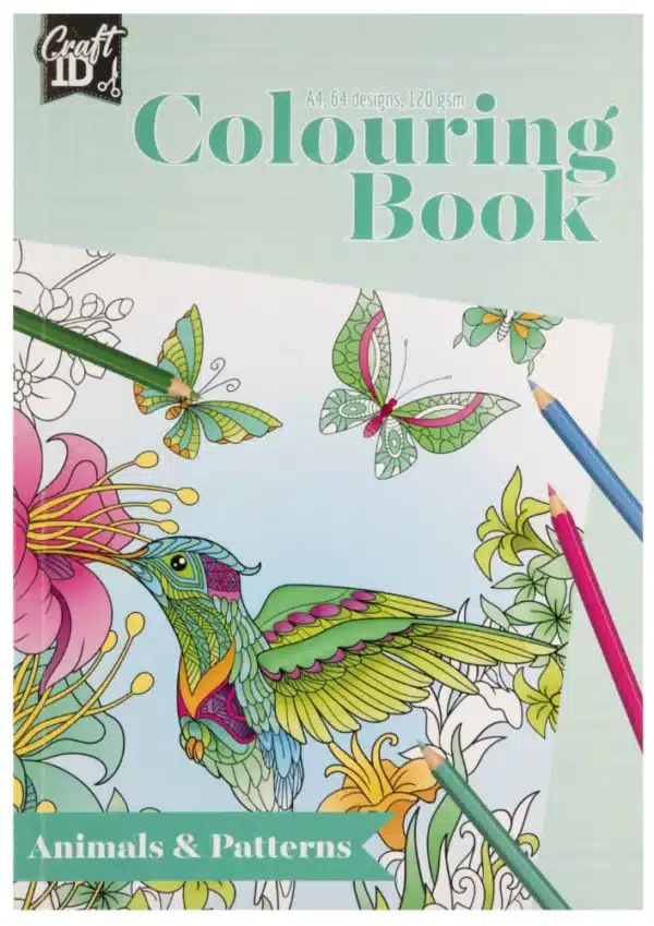 A4 Colouring Book, 120gsm - Image 2