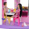 Barbie 60th Celebration Dreamhouse Playset With 2 Dolls, Car & More - Image 5