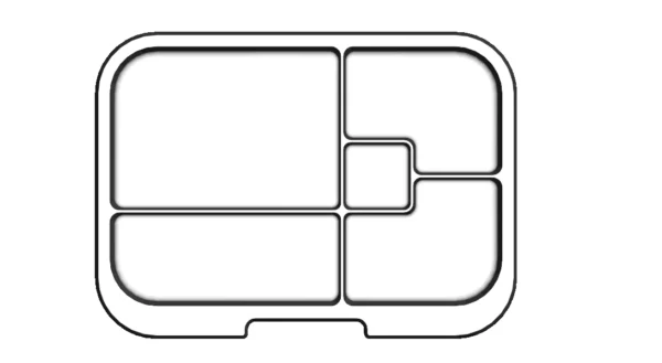 Munchbox Midi 5 Artwork Tray