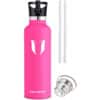 Super Sparrow Vacuum Insulated Stainless Steel Water Bottle 1000ml Rose