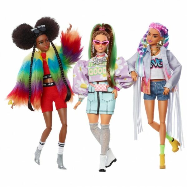 Barbie Extra 5-Doll Set - Image 2