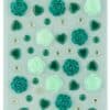Flowers & Gemstones, Decorativeproduct size Stickers - Image 3