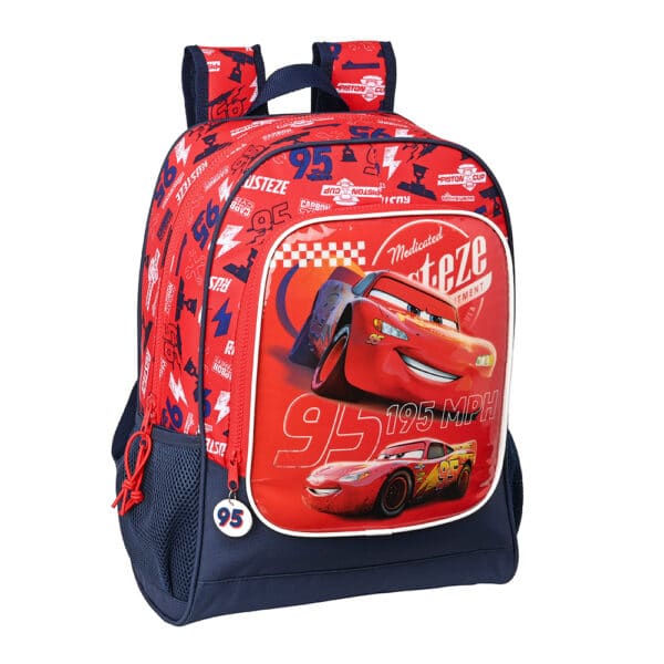 42cm Large Backpack Cars "Double Vision"