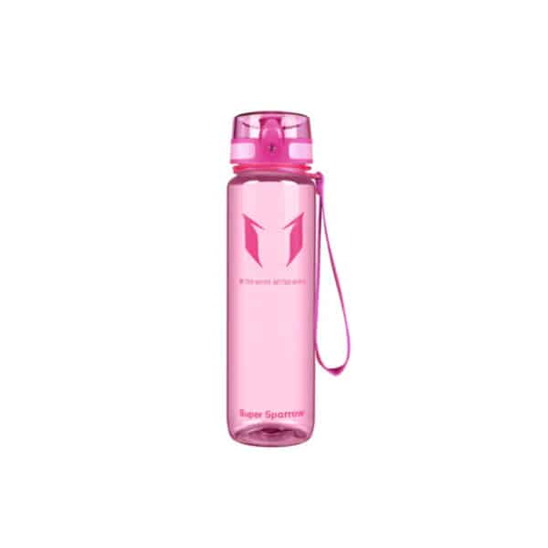 Super Sparrow Tritan Sports Bottle 1000ml Pink Gloss