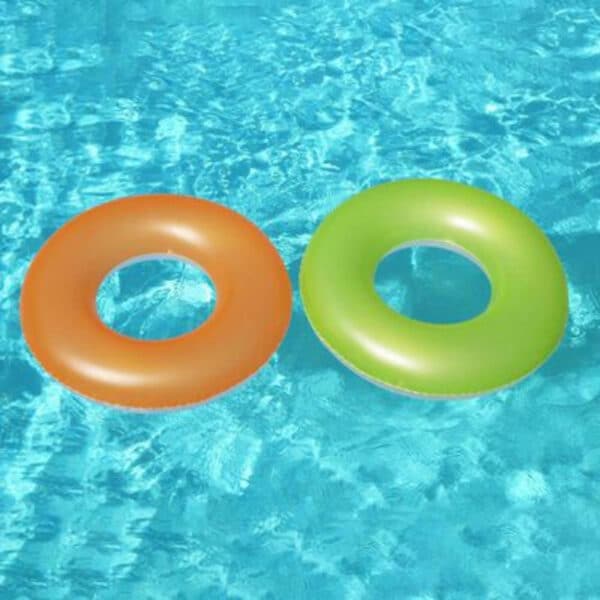 Bestway Inflatable Neon Swim Ring - 76 Cm
