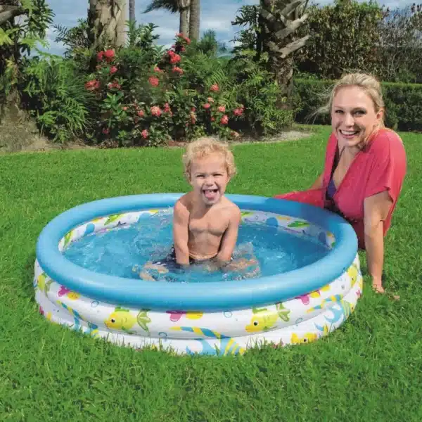 Bestway Inflatable Pool Ocean Life 102x25cm - Image 2