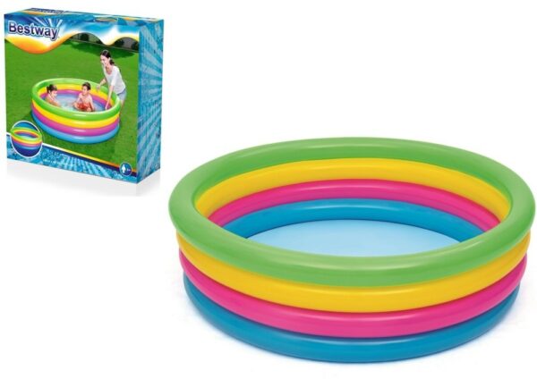 Bestway Inflatable Pool Rainbow -157x46cm