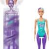 Barbie Color Reveal Doll, Glittery Purple with 25 Hairstyling & Party-Themed Surprises Including 10 Plug-In Hair Pieces - Image 3