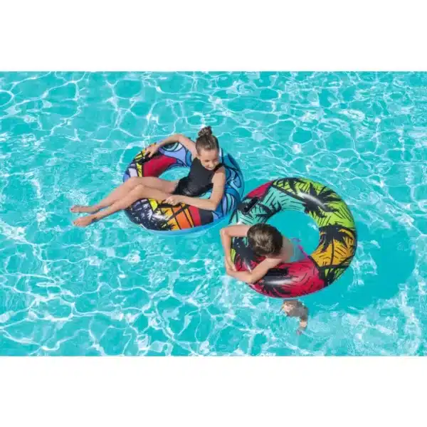 Bestway Inflatable Swim Ring With Handles Paradise -  91 Cm - Image 2