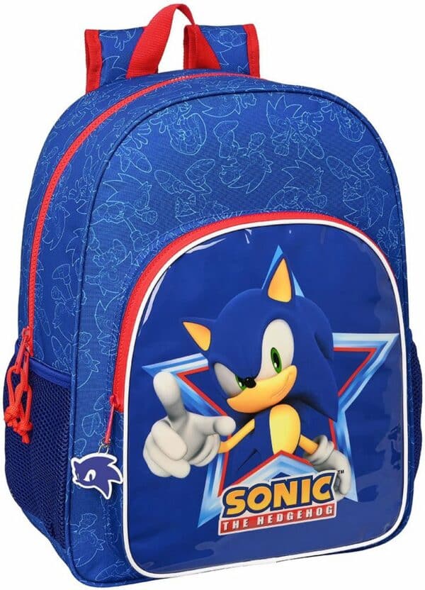 Backpack 42 cm Sonic "Let's Roll"