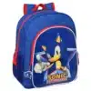 Junior Backpack 38 Cm Sonic - Let's Roll