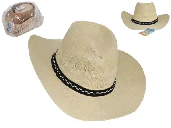 Straw Hat 38x35cm