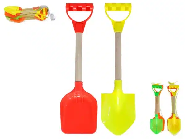 Set of 2 Beach Shovels, 40cm